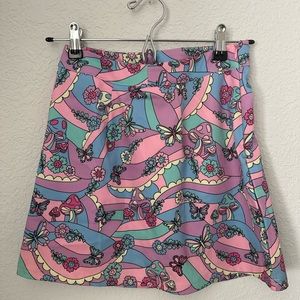 Sugar Thrillz psychedelic mushroom + butterfly skirt